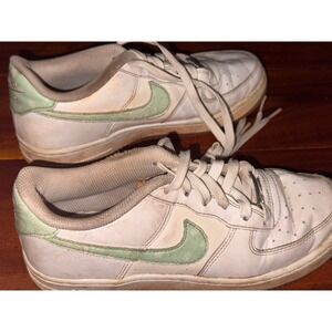 Nike Air Force 1 Low White Green Paisley DH4406-102 Mens Sneakers